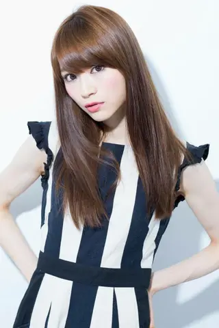 セミロング ロング カラー STAR所属・内藤 達也のヘアスタイル