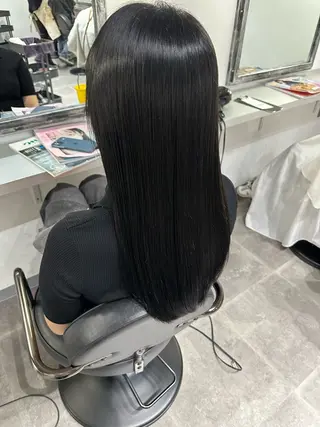 セミロング カラー 篠崎 佑季のヘアスタイル