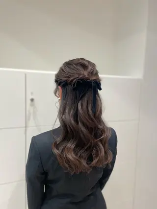 ロング 下村 和香奈のヘアスタイル