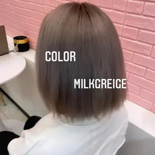 ショート カラー エクステ🩵ブリーチ 韓国ヘア🩵KAEのヘアスタイル