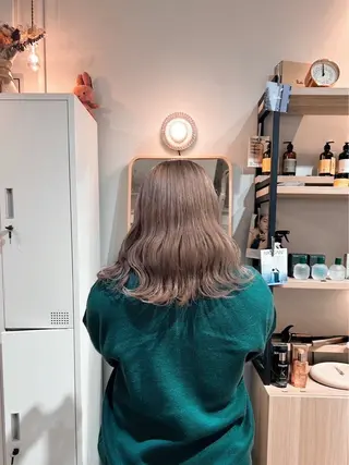 セミロング カラー O-city所属・ ︎︎ ことのヘアスタイル