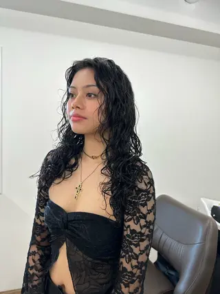 ロング パーマ キッズ オトナヘア🌸 harukaのヘアスタイル