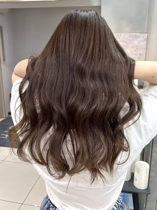 ロング レイヤー×ツヤカラー 渋谷/kougaのヘアスタイル