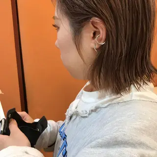 ミディアム カラー 髪質改善/髪質改善 ストレート特化　稲吉のヘアスタイル