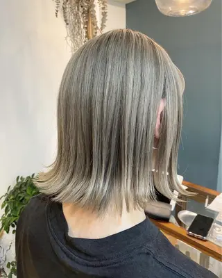 ミディアム ♡HARUKA/縮毛 /髪質改善/BOBのヘアスタイル