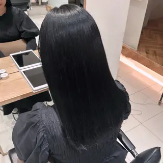 カラー ︎︎🌟韓国艶カラー ︎🌟璃奈 (ﾘﾅ)のヘアスタイル