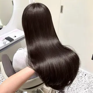 ロング カラー モテ韓国ヘア/ レイヤー🤍RIKAのヘアスタイル