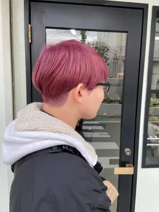 ショート カラー アメリラブヘアー 土屋　洋平のヘアスタイル