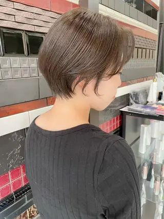 ショート カラー Lyuca所属・ショート×ブリーチ Lyuca/yujiのヘアスタイル