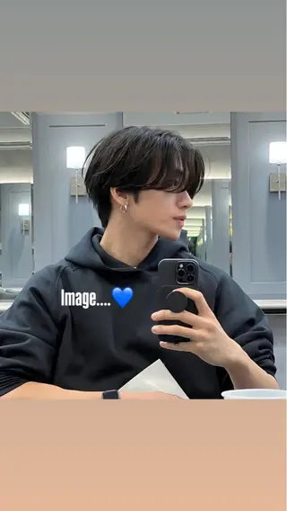 セミロング パーマ メンズ 💙メンズカット😎 🌟みく🤍ྀིのヘアスタイル