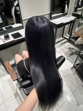 カラー トレンド甘めガーリー Mizuki☁️🫧のヘアスタイル