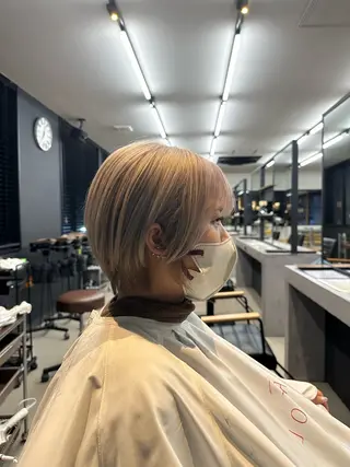 ショート プロッソルRita所属・森本 美音のヘアスタイル