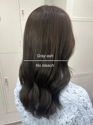 セミロング カラー 🪞個室サロン/韓国 艶髪/keito🪞のヘアスタイル