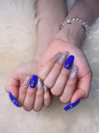 ロング 💜MIYA nail川崎店のネイルデザイン