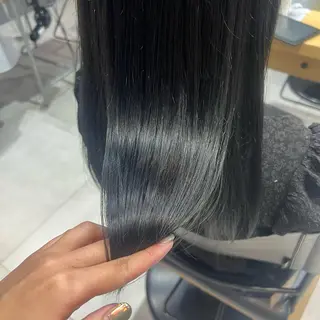 セミロング カラー 韓国hair ·͜· watanabeのヘアスタイル