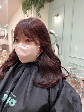 ロング 韓国／大宮／レイヤー 🤍AYA🤍のヘアスタイル