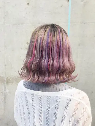 ミディアム カラー ヘアアレンジ ミニモお気に入り数 No.1宍戸雄弥のヘアスタイル