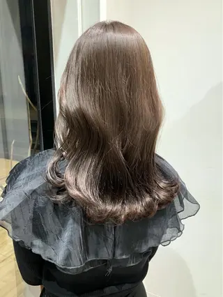 セミロング カラー ヘアアレンジ yuka .のヘアスタイル