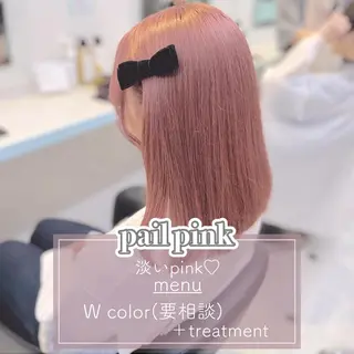 セミロング カラー ヘアアレンジ 愛されカラー🩷 はるなのヘアスタイル