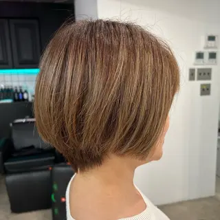 ショート カラー Plaatje所属・Plaatje💐 ゆずはのヘアスタイル