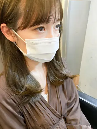 セミロング カラー 大宮 / ボブ特化 永井竜也のヘアスタイル