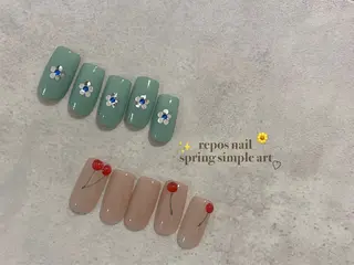 ネイル repos-ルポ-所属・repos-ルポ- misuzu🌿のネイルデザイン