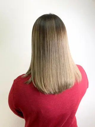 ロング 【清瀬】パサツキ 広がり改善川合剛史のヘアスタイル