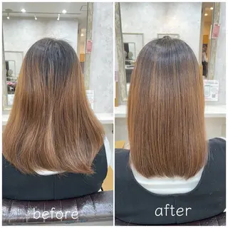 セミロング 柴 芙未菜のヘアスタイル