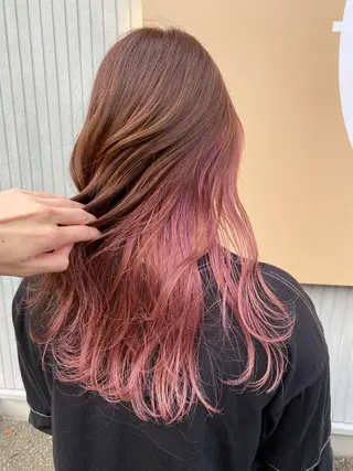 ロング カラー 宍戸 海斗のヘアスタイル