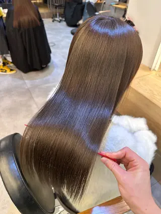 ロング 美髪矯正💎副店長 💎ミツキのヘアスタイル