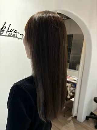 ロング カラー レイヤーカット 湘南台/高倉航汰のヘアスタイル