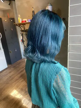 ロング カラー yori SAPPORO所属・yoriダブルカラー 代表すがわらのヘアスタイル