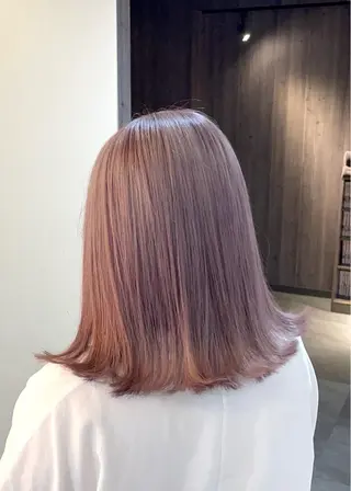 セミロング HairSalonAMIGO所属・田中 郁人のヘアスタイル