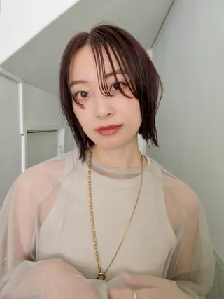 ショート カラー スギヤマ ショウゴのヘアスタイル