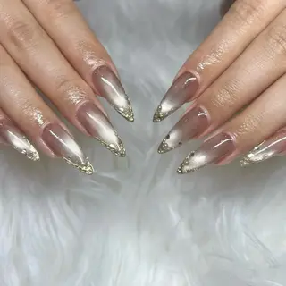 ネイル 透明感ネイル ｜mahiru.のネイルデザイン