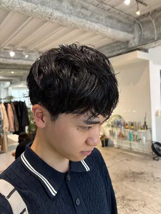 メンズ ANY/須田 麻人/ハードパーマのヘアスタイル