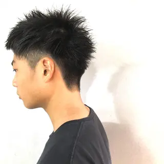 ショート メンズ ボブ/ショート/ 白髪染め/メンズ葛西のヘアスタイル