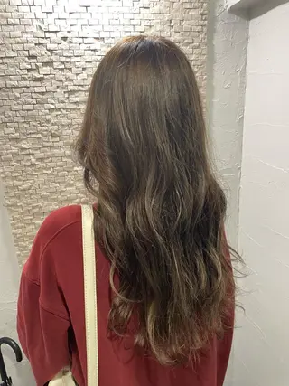 セミロング カラー ケアパーマ/ケアブリ ーチdaisukeのヘアスタイル