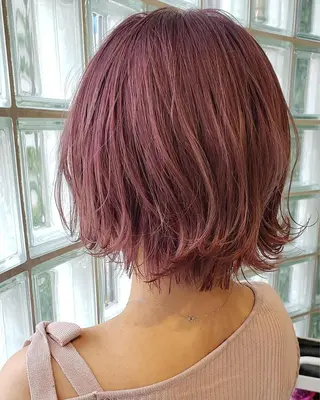ショート カラー arrow🖤 もえみのヘアスタイル