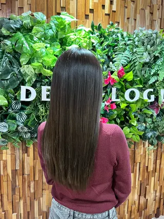 ロング カラー ふなき あすかのヘアスタイル