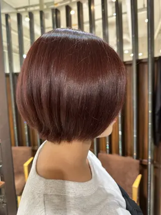 ショート ブリーチ/艶カラー カノ🌼のヘアスタイル