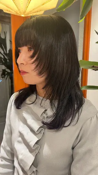 ミディアム 個室　髪質改善サロン　HANARE by youres hair 神楽坂 【はなれ】所属・🌈髪質改善 縮毛矯正特化🌈松田のヘアスタイル