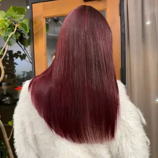 ロング 吉田 葉音のヘアスタイル