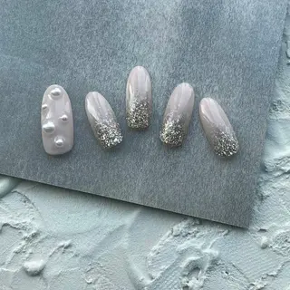 ネイル ⭐︎休業中の練習⭐︎ JNA認定講師髙橋のネイルデザイン