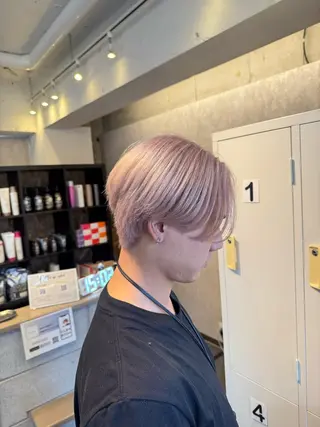 カラー メンズ ヘアーズベリー上新庄店所属・中脇 弘夢のヘアスタイル