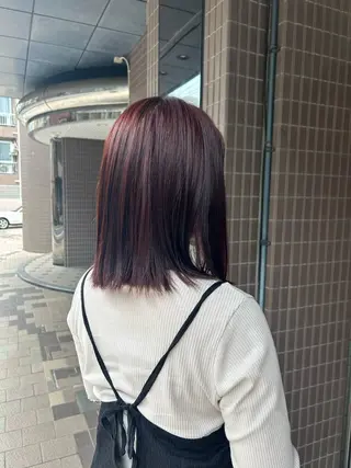 カラー 加本 翼のヘアスタイル