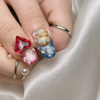 ネイル junna 金山.東別院.上前津のネイルデザイン