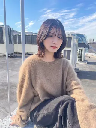 カラー 春色🌸愛されヘア 🌿BABY上野のヘアスタイル