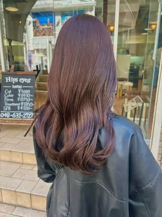 カラー Hip's eyes meiのヘアスタイル