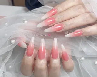 ネイル 𝐲𝐮𝐦𝐢🎀 長さ出しデザイン専門のネイルデザイン